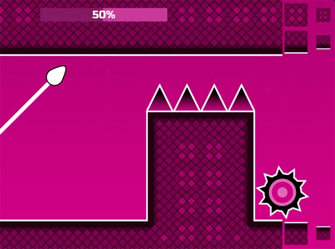 Space Waves World Mode 1 and Endless mode